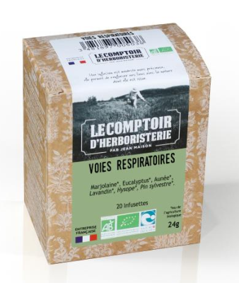 Tisane Voies respirations x20 infusettes - Les Tisanes Maison