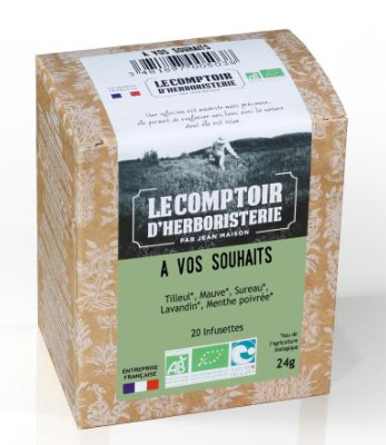 Tisane A Vos Souhait 20 infusettes - Les Tisanes Maison