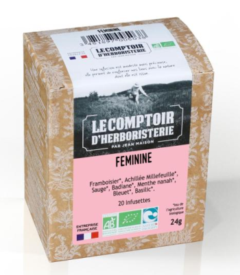 Tisane Féminine 20 infusettes - Les Tisanes Maison