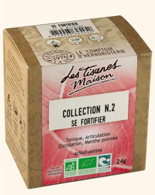 Tisane Collection n°2 se fortifier - Les Tisanes Maison