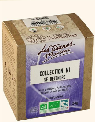 Tisane Collection n°1 se détendre - Les Tisanes Maison