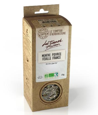Tisane Menthe poivrée - Les Tisanes Maison