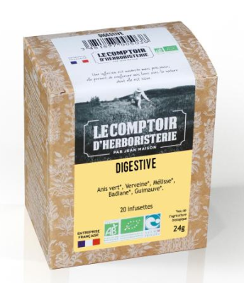 Tisane Digestive 20 infusettes - Les Tisanes Maison