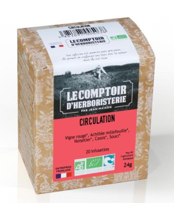 Tisane Circulation 20 infusettes - Les Tisanes Maison