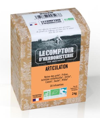 Tisane Articulation 20 infusettes - Les Tisanes Maison